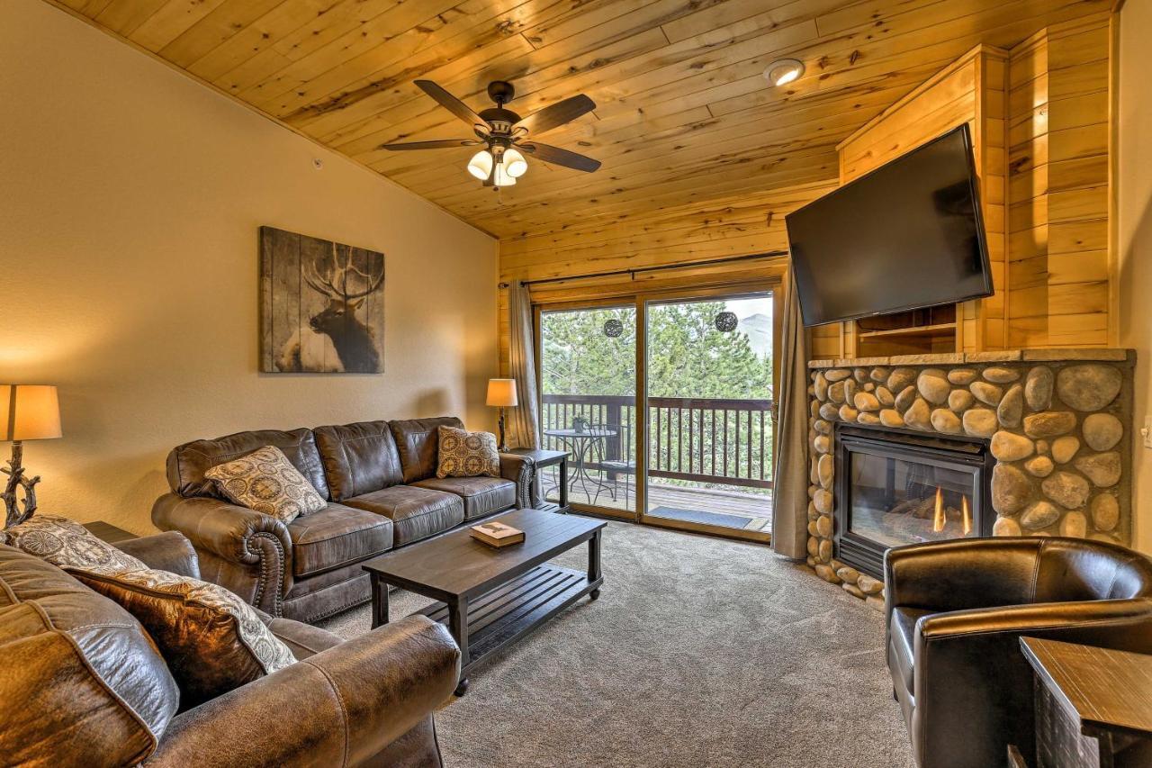 Mountain-View Condo With Deck Walk To Grand Lake Exterior photo
