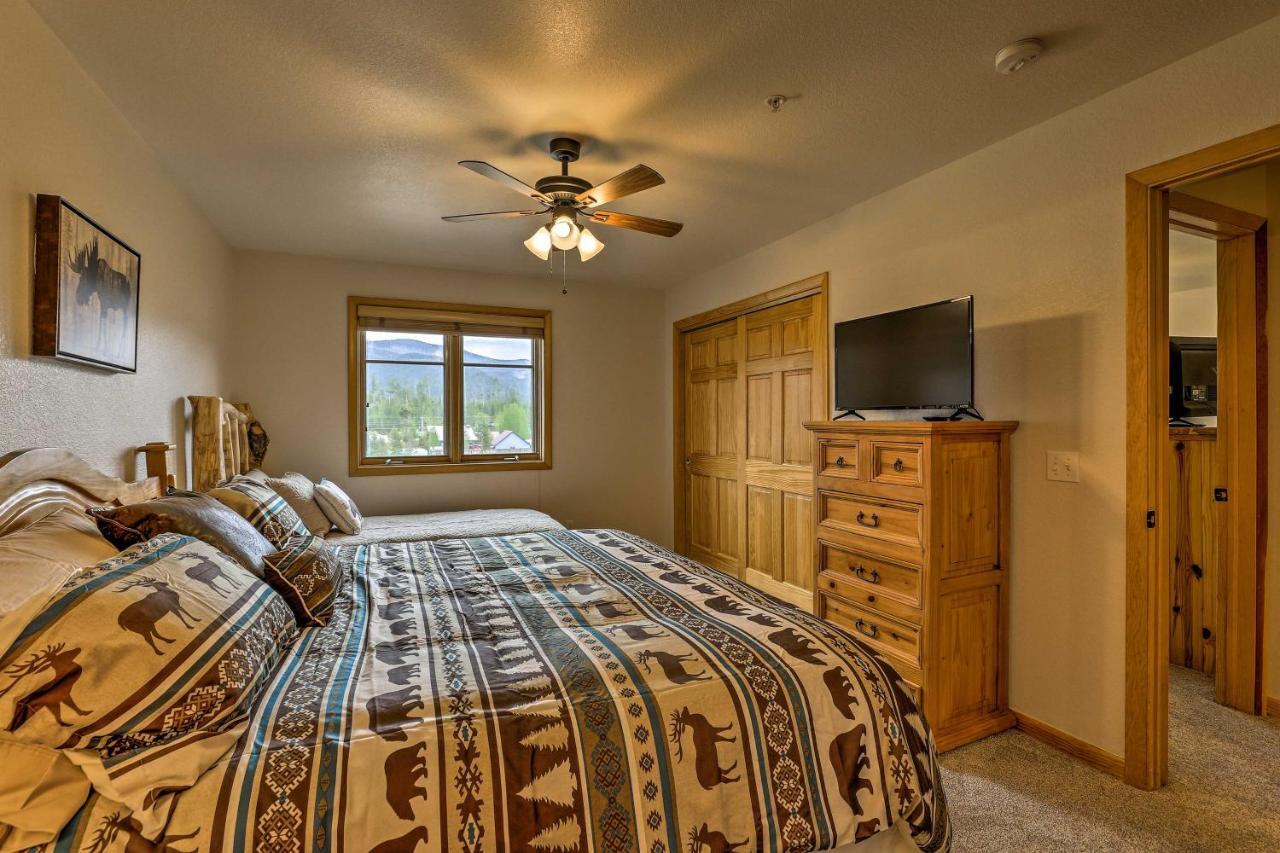 Mountain-View Condo With Deck Walk To Grand Lake Exterior photo