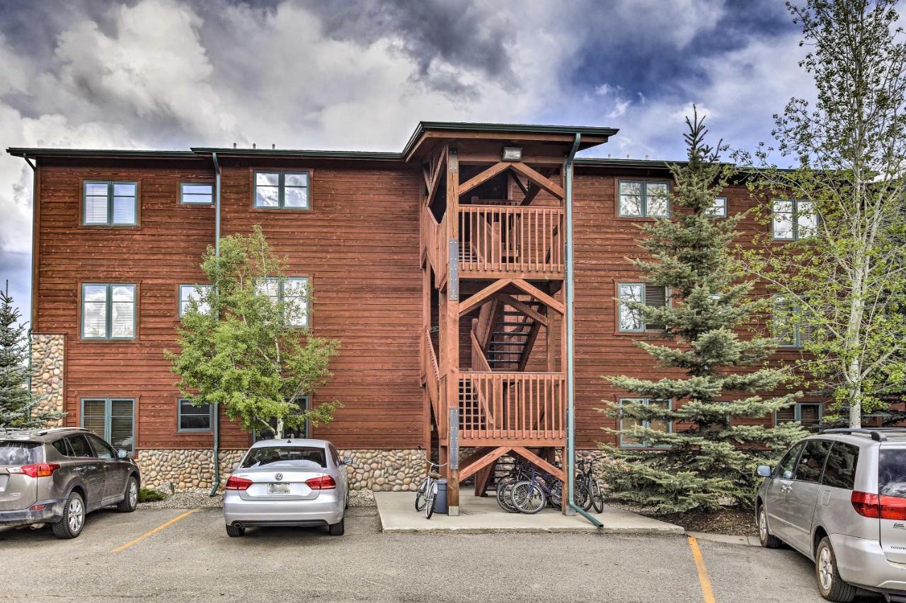 Mountain-View Condo With Deck Walk To Grand Lake Exterior photo